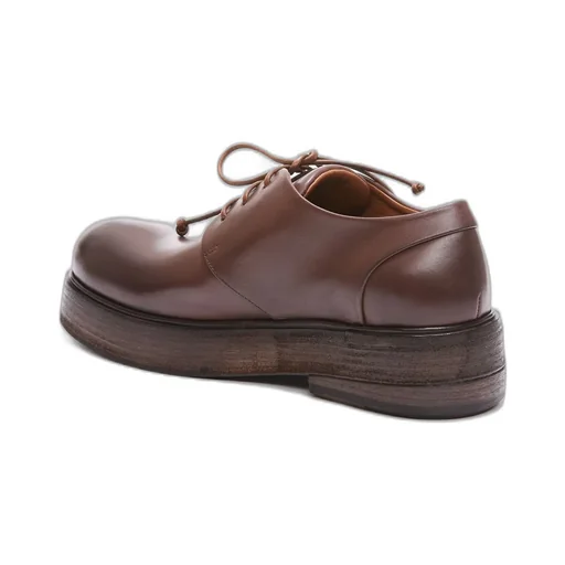 MarsÈLl Round Toe Lace-Up Shoes