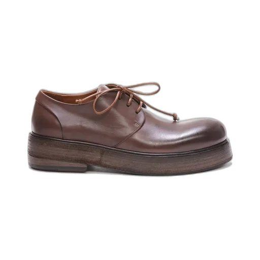 MarsÈLl Round Toe Lace-Up Shoes