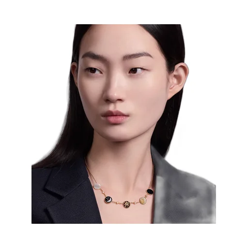 Rose Des Vents And Rose CÉLeste Necklace