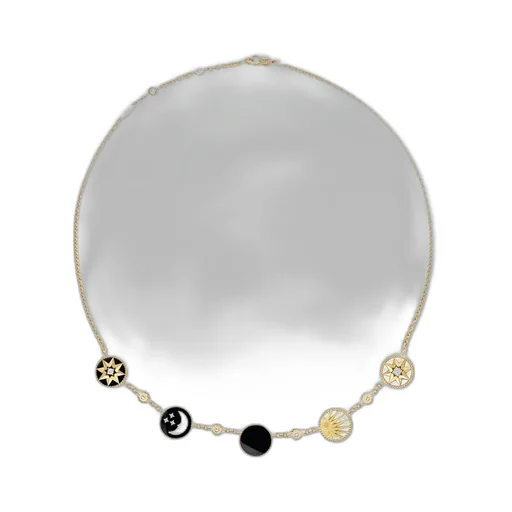 Rose Des Vents And Rose CÉLeste Necklace