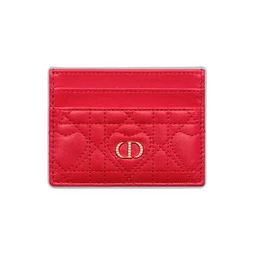 Dior Caro Freesia Card Holder