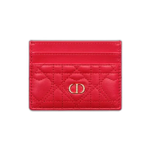 Dior Caro Freesia Card Holder