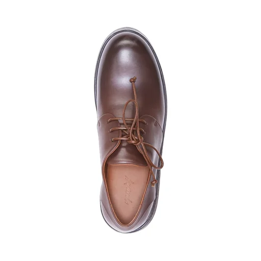 MarsÈLl Round Toe Lace-Up Shoes