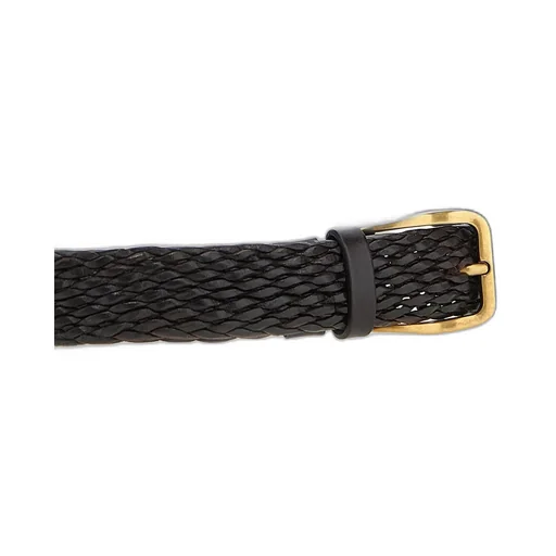 Brunello Cucinelli Interwoven-Designed Buckled Belt