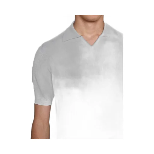 Brunello Cucinelli Fine-Knitted Ribbed Polo Shirt