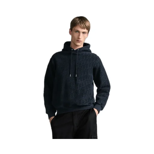 Dior Oblique Relaxed-Fit Hooded Sweatshirt