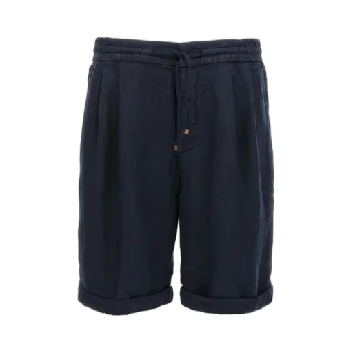 Brunello Cucinelli Drawstring Knee High Shorts