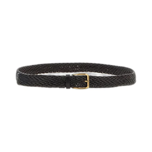 Brunello Cucinelli Interwoven-Designed Buckled Belt