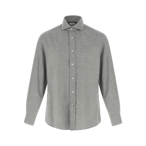 Brunello Cucinelli Long Sleeved Buttoned Shirt