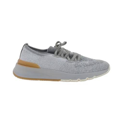 Brunello Cucinelli Knitted Low-Top Sneakers