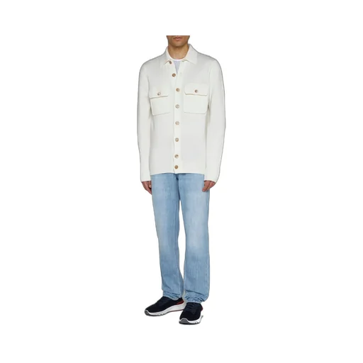 Brunello Cucinelli Patch Pocket Knitted Cardigan