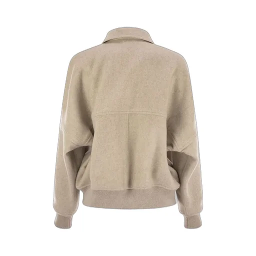 Brunello Cucinelli Zip-Up Bomber Jacket
