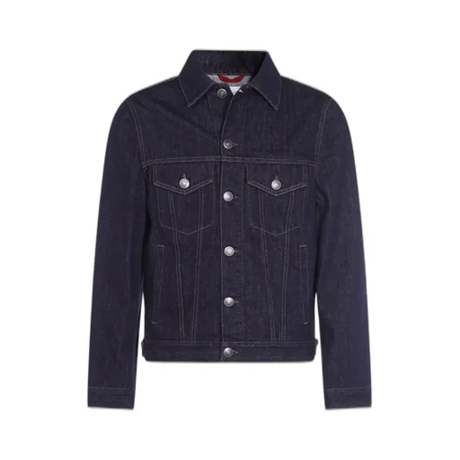 Brunello Cucinelli Buttoned Denim Jacket