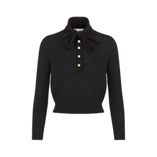 Tied Collar Sweater
