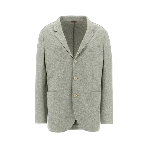 Brunello Cucinelli Single Breasted Jersey Blazer