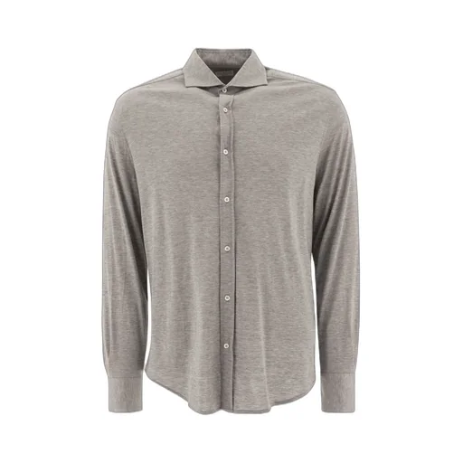 Brunello Cucinelli Long-Sleeved Buttoned Shirt