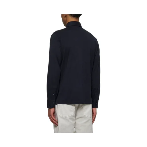 Brunello Cucinelli Long Sleeved Buttoned Polo Shirt