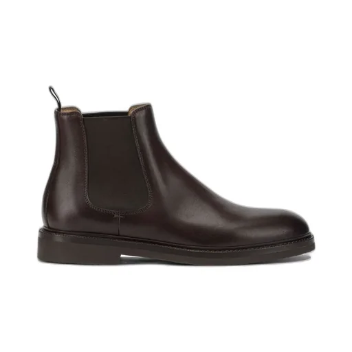 Brunello Cucinelli Round Toe Chelsea Boots