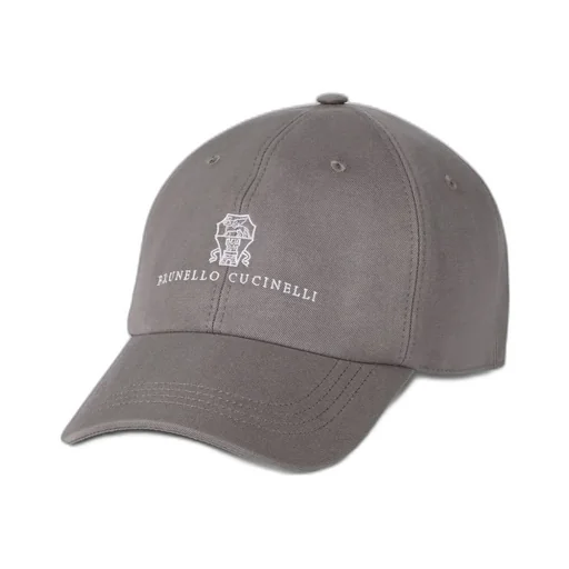Brunello Cucinelli Logo Embroidered Baseball Hat
