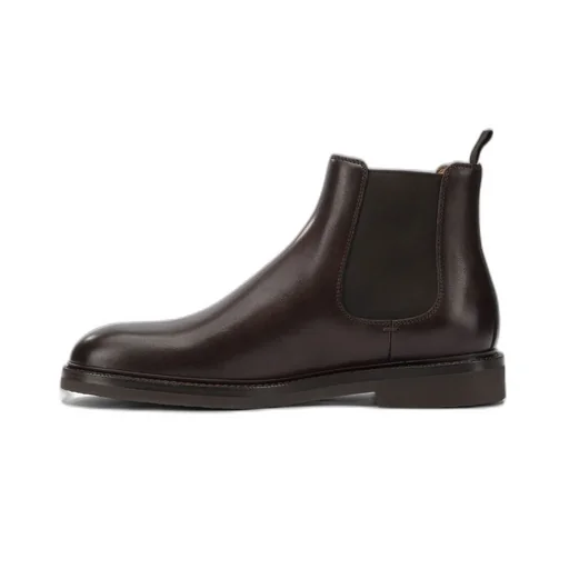 Brunello Cucinelli Round Toe Chelsea Boots