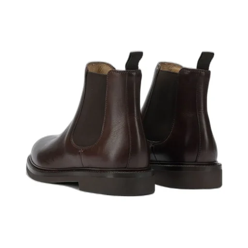 Brunello Cucinelli Round Toe Chelsea Boots
