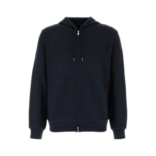 Brunello Cucinelli French Terry Zipped Hooded Sweatshirt