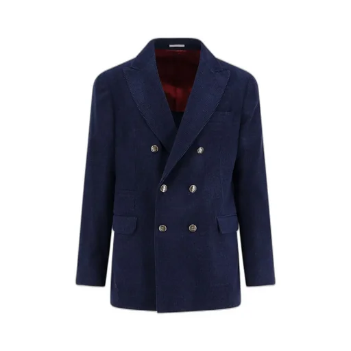 Brunello Cucinelli Collared Button-Up Jacket
