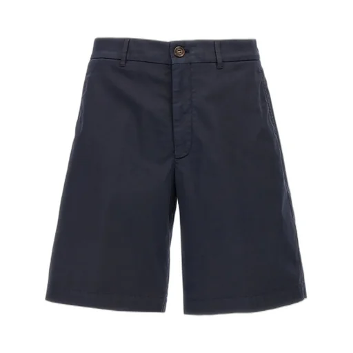 Brunello Cucinelli Mid-Rise Bermuda Shorts