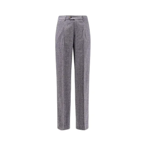 Brunello Cucinelli Herringbone Patterned Pants