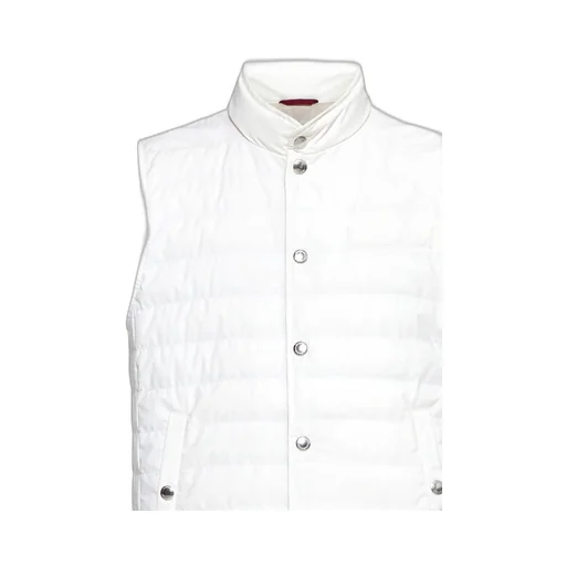 Brunello Cucinelli High-Neck Quilted Gilet