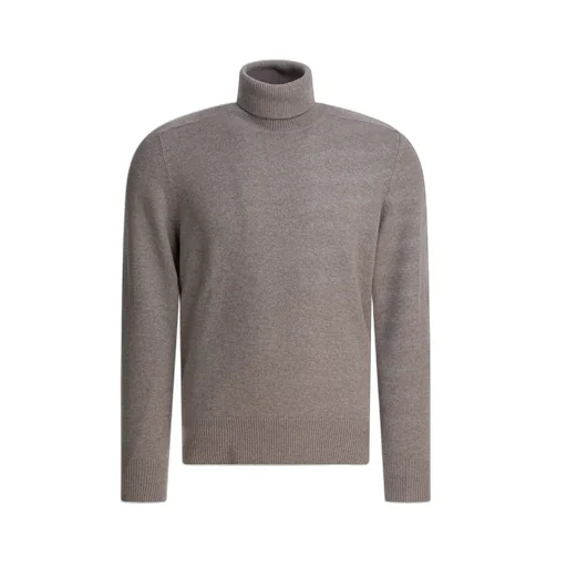 Brunello Cucinelli Turtleneck Ribbed Hem Sweater