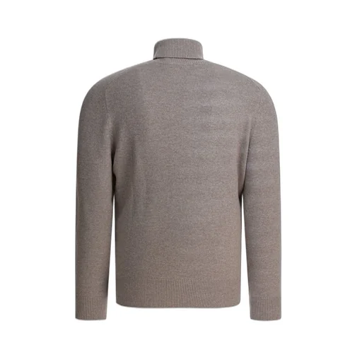 Brunello Cucinelli Turtleneck Ribbed Hem Sweater