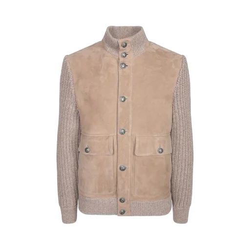 Brunello Cucinelli Panelled Bomber Jacket