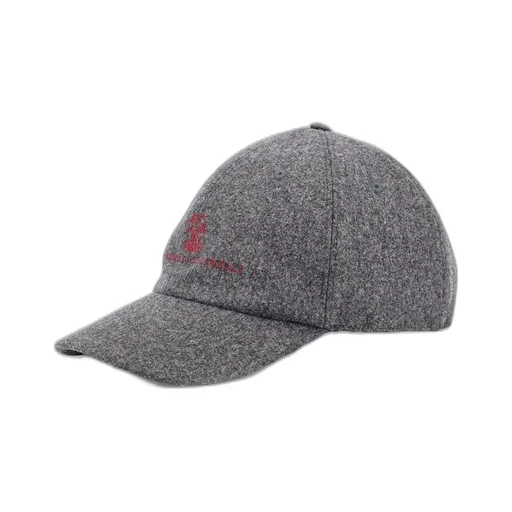 Brunello Cucinelli Logo Embroidered Baseball Cap