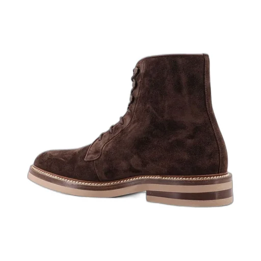 Brunello Cucinelli Lace-Up Ankle Boots