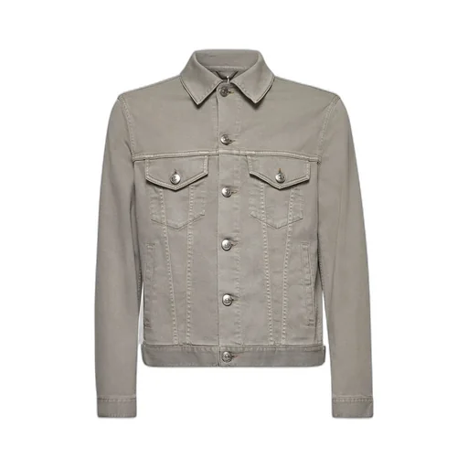 Brunello Cucinelli Long Sleeved Denim Jacket