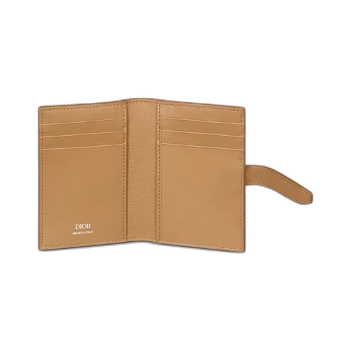 Dior Normandie Vertical Bifold Card Holder