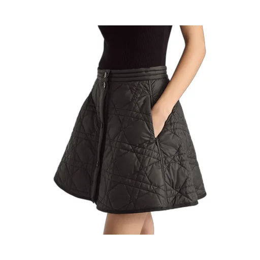 Macrocannage Miniskirt