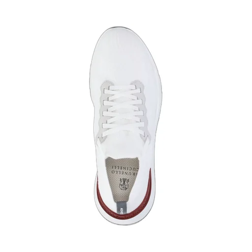 Brunello Cucinelli Knitted Lace-Up Sneakers