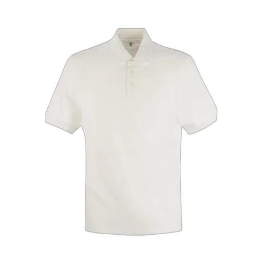 Brunello Cucinelli Short-Sleeved Polo Shirt