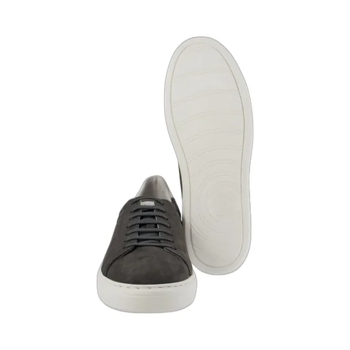 Brunello Cucinelli Round Toe Lace-Up Sneakers