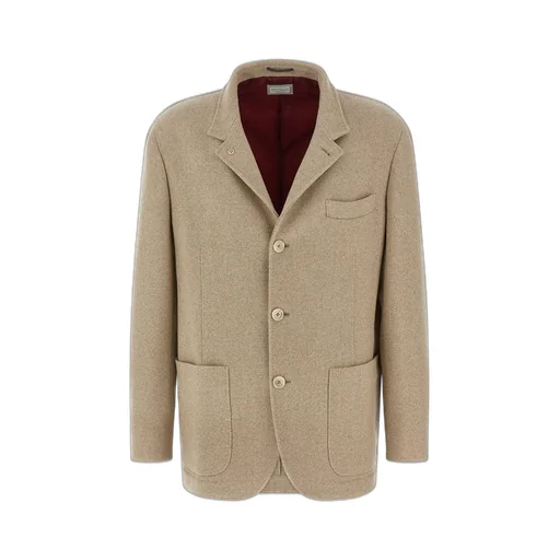 Brunello Cucinelli Chiné Diagonal Outerwear Blazer