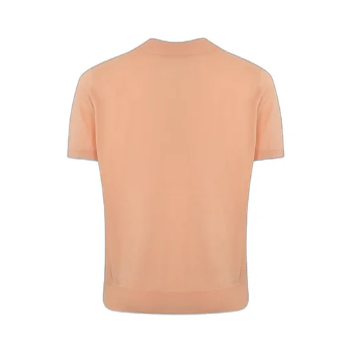 Brunello Cucinelli Short Sleeved Knitted Polo Shirt