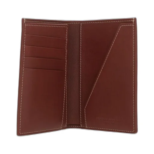 Brunello Cucinelli Logo Debossed Bi-Fold Wallet