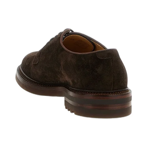 Brunello Cucinelli Round-Toe Lace-Up Derby Shoes