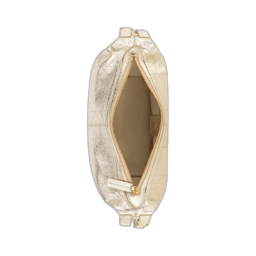 Medium D-Journey Bag In Crinkled Calfskin