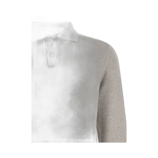 Brunello Cucinelli Long-Sleeved Knitted Polo Shirt