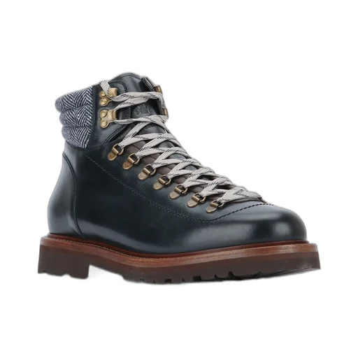 Brunello Cucinelli Lace-Up Ankle Boots
