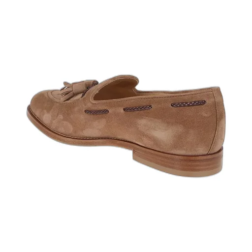 Brunello Cucinelli Tassel Detailed Slip-On Loafers