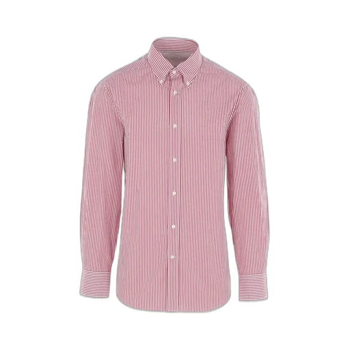 Brunello Cucinelli Striped Long Sleeved Shirt